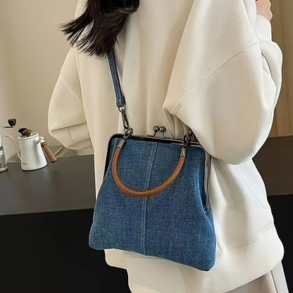 Florence Structured Shoulder Bag | Fur Trim Shoulder Bag