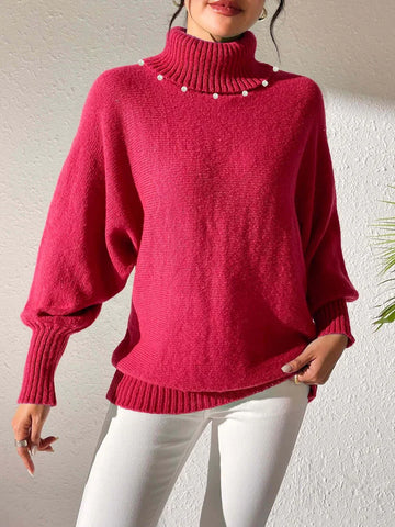 Women's turtleneck sweater