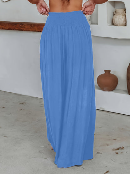 Rosie - casual pants with wide legs