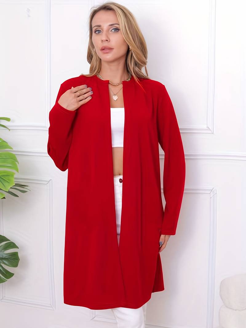 Women's casual open front blazer