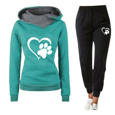 Women's printed sweater hoodie