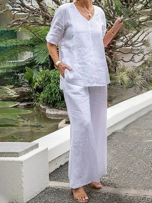 Soft Knit Relaxed Two-Piece Setnull