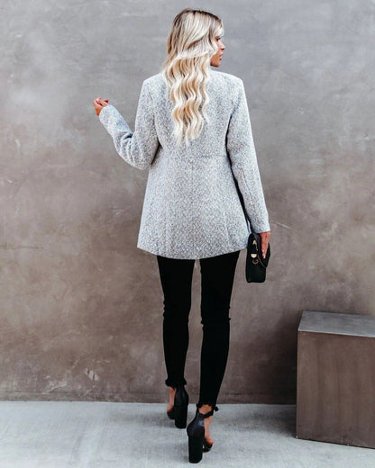 Women's stylish tweed jacket