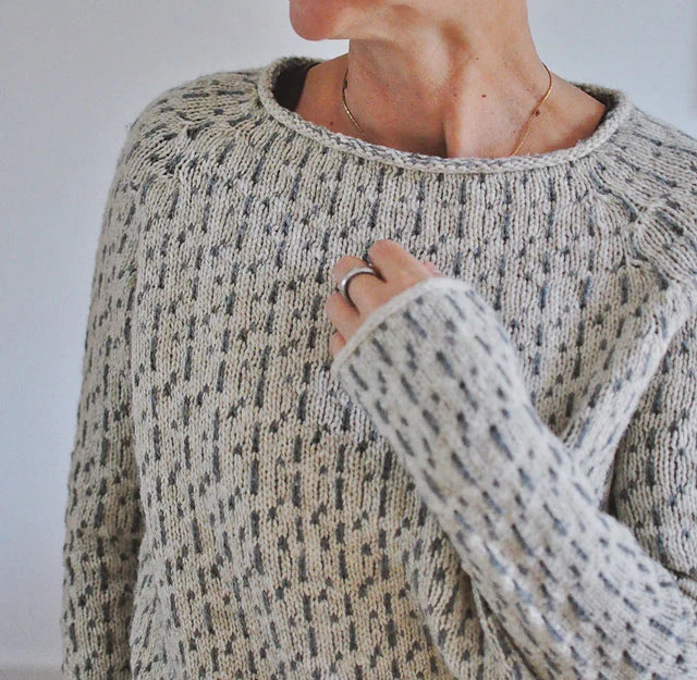 Women's elegant sweater with boat neckline