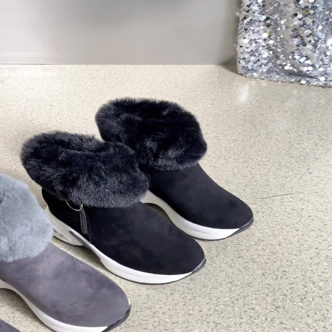 Women's short tube snow boots