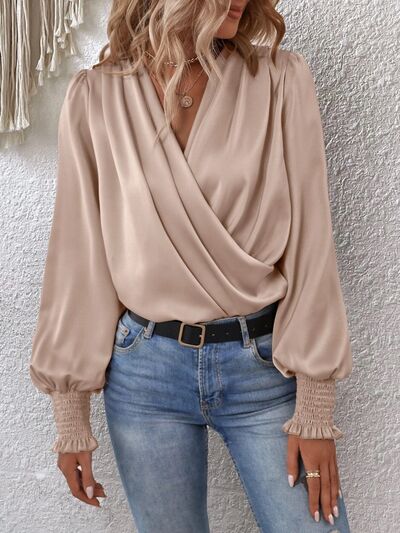 Elegant casual women's blouse