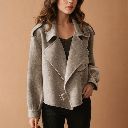 Women's wool coat