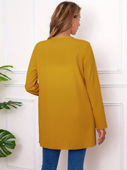 Women's casual open front blazer