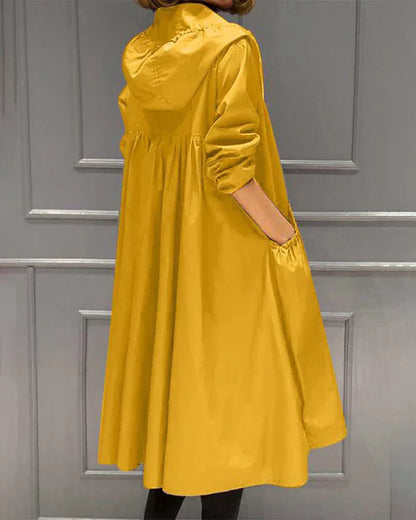 Women's comfortable long jacket