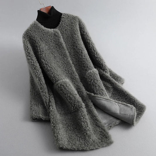 Teddy Fur Winter Long Jacket