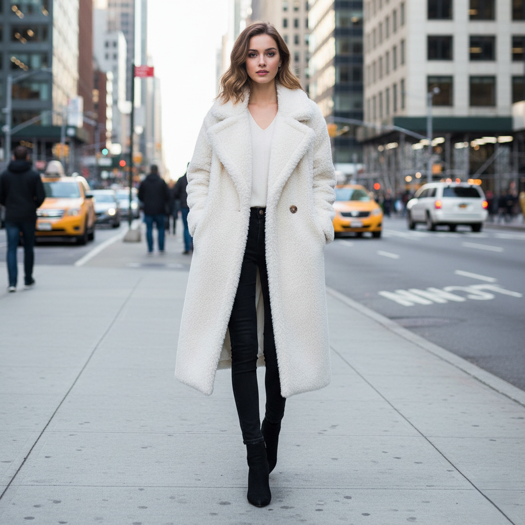 Women's Teddy Soft Winter Coat
