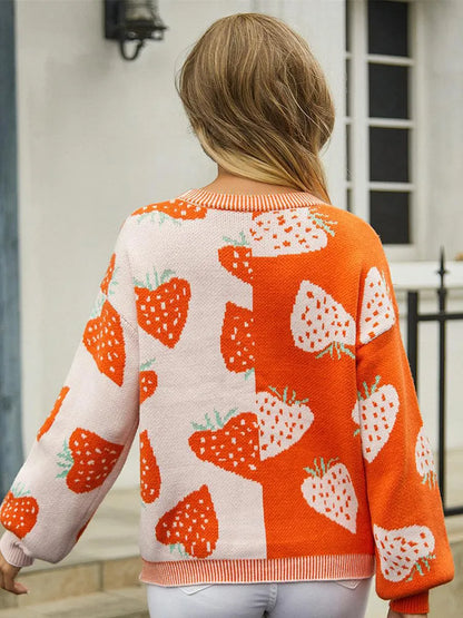Women's strawberry design vest