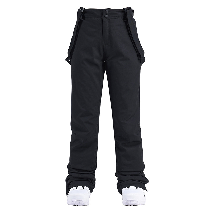 Women’s Ski Pants – Waterproof Windproof – Relaxed Fit – Adjustable Suspenders
