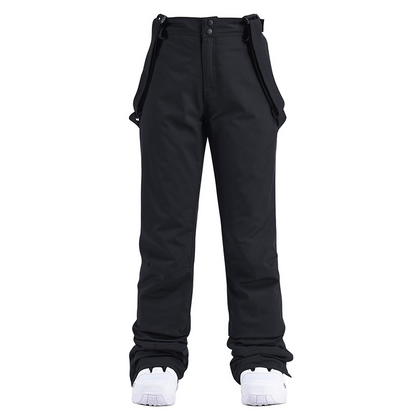 Women’s Ski Pants – Waterproof Windproof – Relaxed Fit – Adjustable Suspenders
