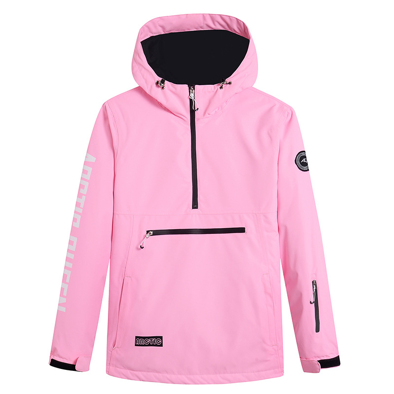 Windproof Water-Resistant Relaxed Fit Ski Hoodie 