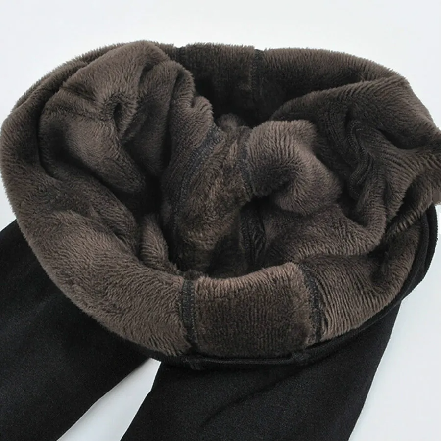 Thermal Fleece Lined High Waist Leggings 