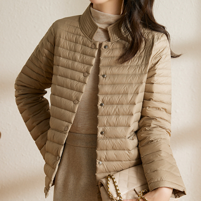 Slim Woven Fit Quilted Jacket 