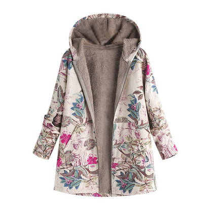 Women's patterned vintage jacket