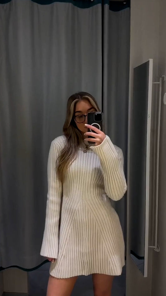 Knitted Cashmere Blend Sweater
