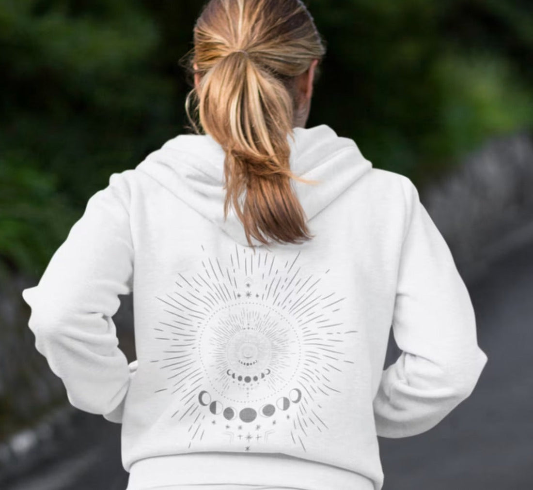 Women's 3D printed casual hoodie