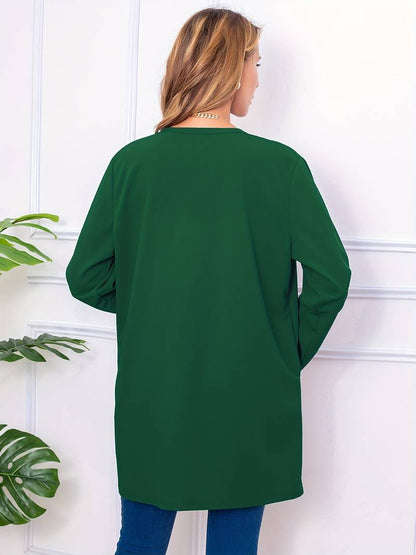 Women's casual open front blazer