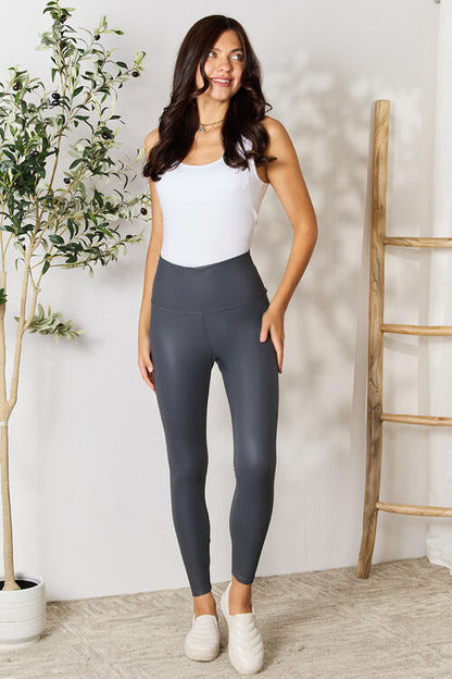Noela - full size wide waistband high waist leggings