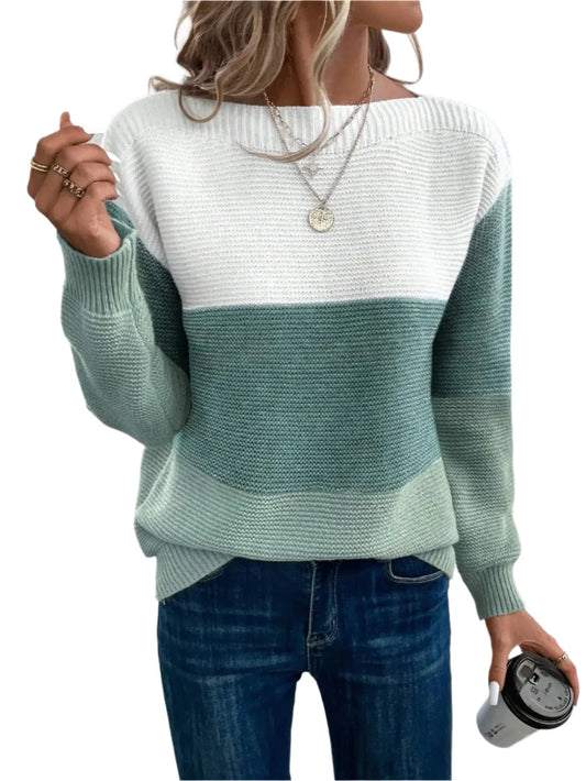 Elegant Cable Knit Top with Chic Details