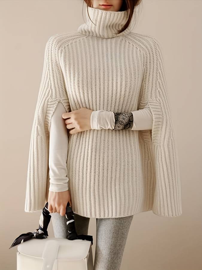 Women's elegant knitted sweater