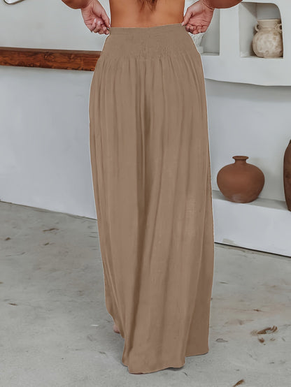 Rosie - casual pants with wide legs