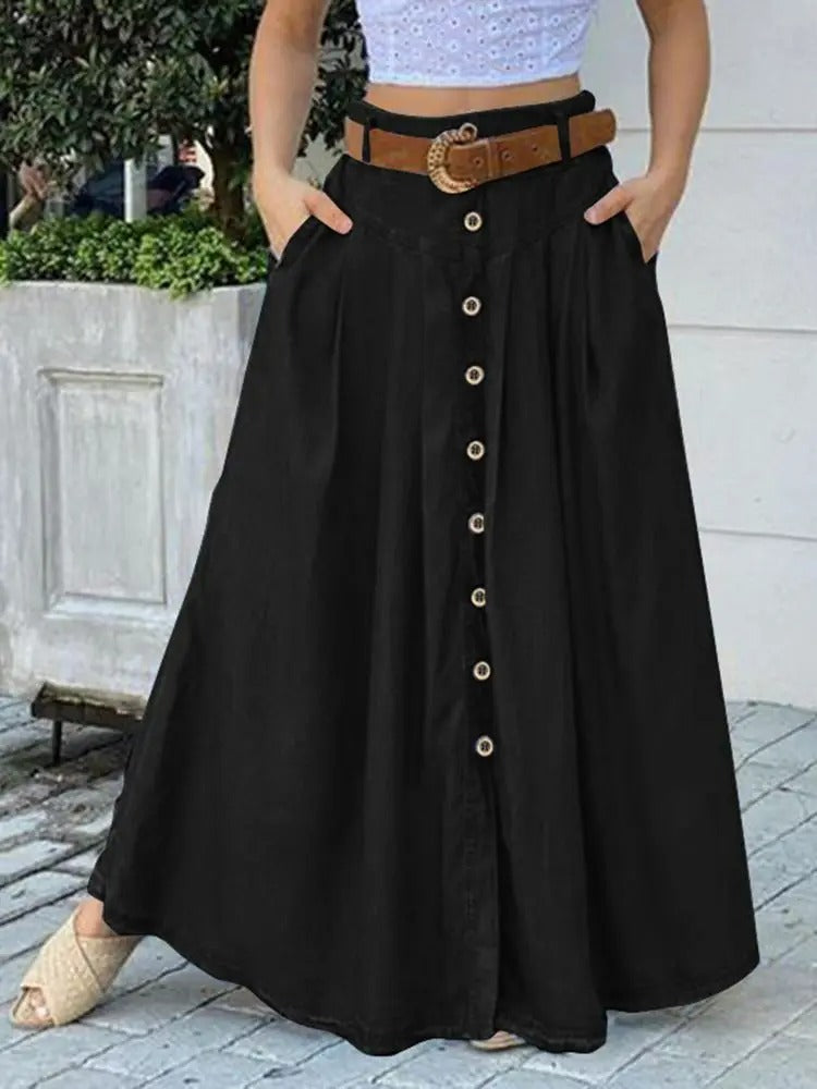 Flavie - Vintage Maxi Skirt