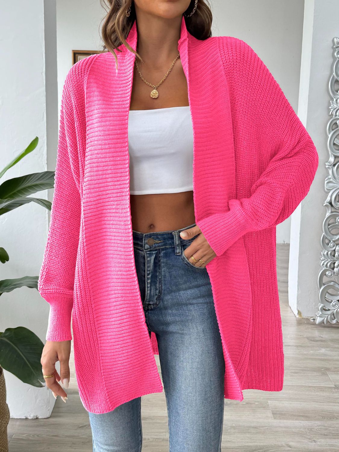 Open Front Stylish Cardigan