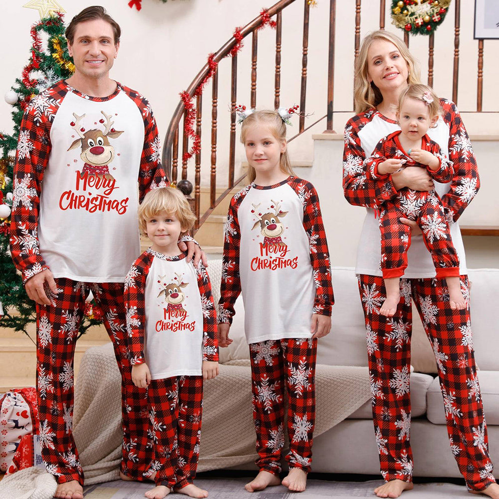 Merry Christmas family matching pajamas set