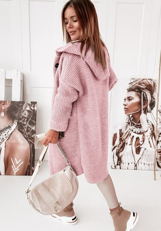 Knitted Elegant Detail Jacket