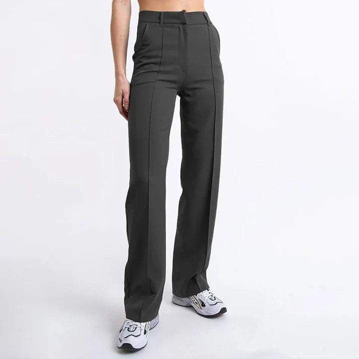 Loose Fit Straight Splicing Pants