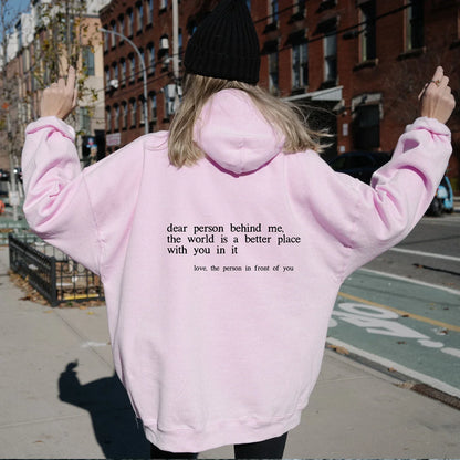 Women's 3D printed long sleeve hooded sweatshirt