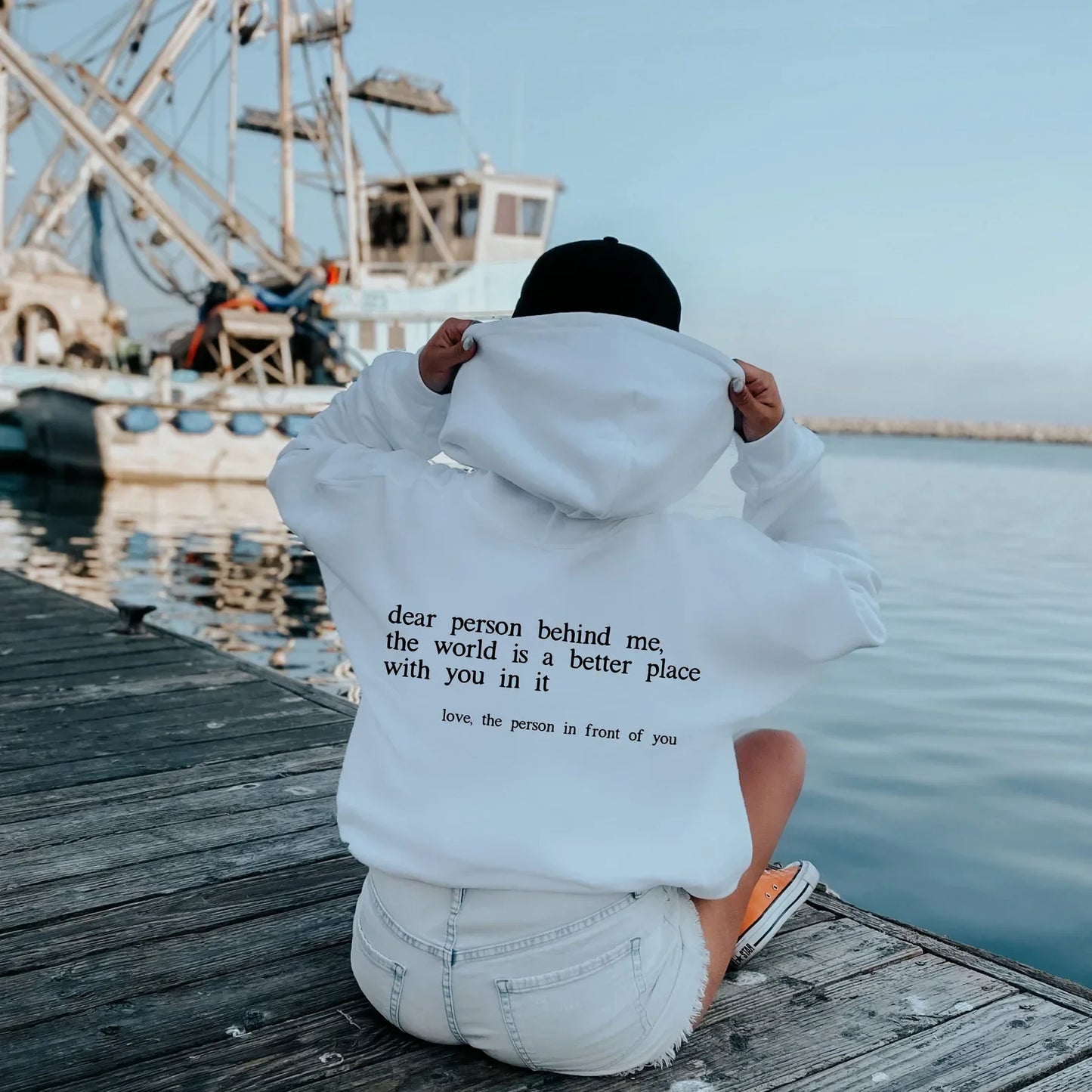 Women's 3D printed long sleeve hooded sweatshirt