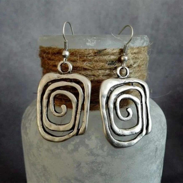 Vintage spiral elegance earrings