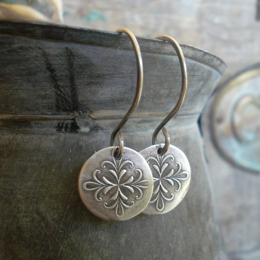 Vintage Rounded Earrings