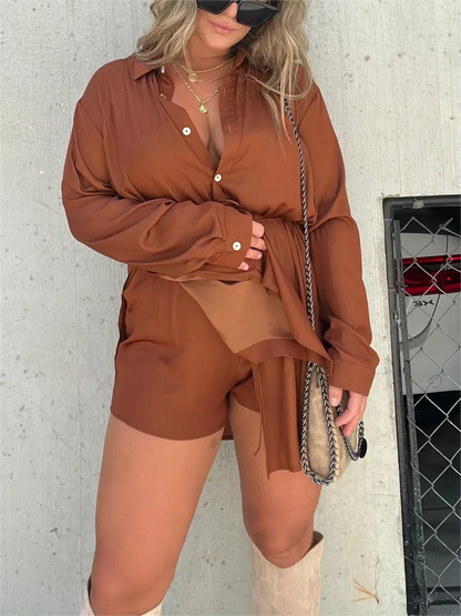 Women's plain long sleeve shirt