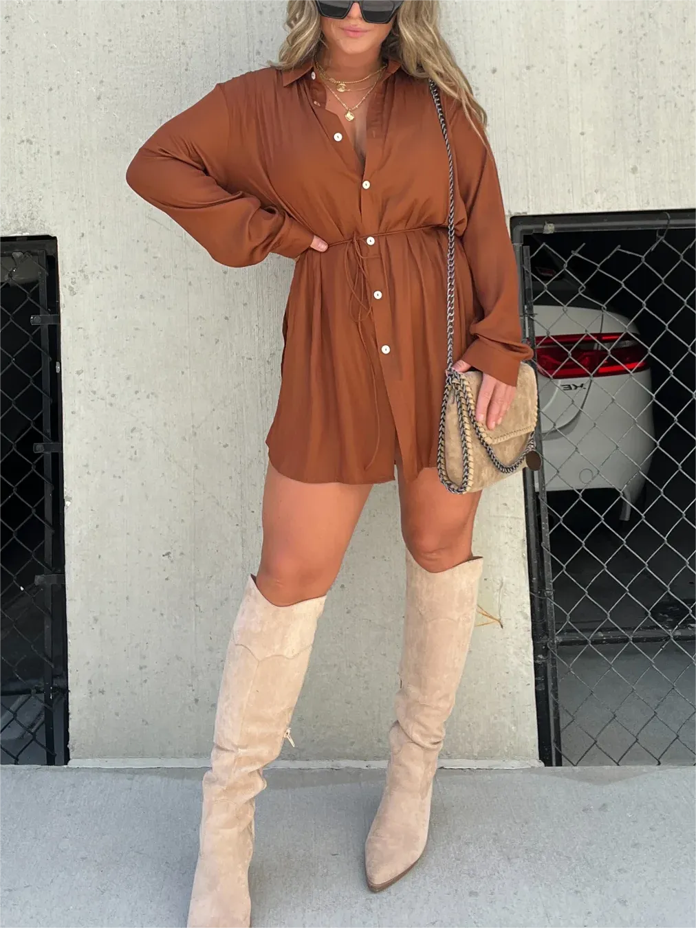 Women's plain long sleeve shirt