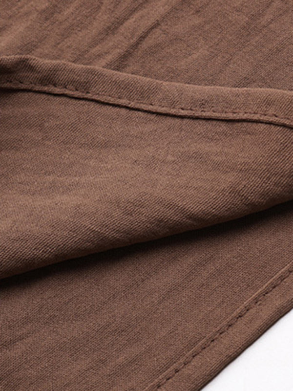 Wilma - solid color flared wide-leg pants