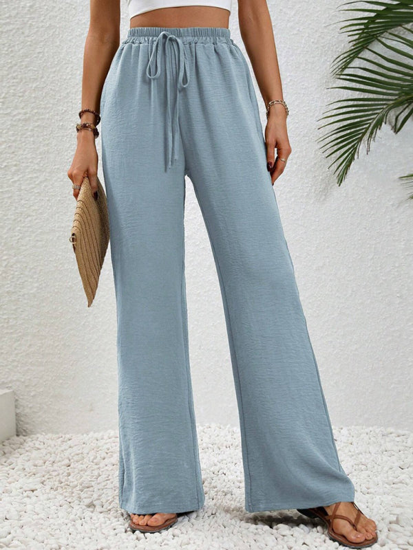 Malda - comfortable wide leg pants with elastic waist