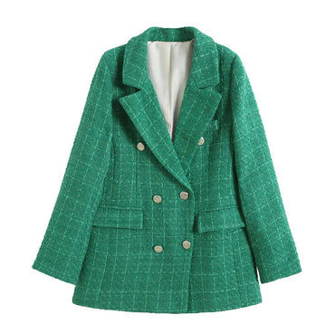 Fashionable women's blazer with front pocket