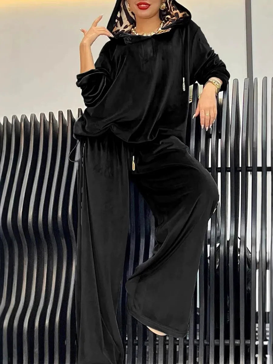 Plush Feel Oversized Loungewear Set 
