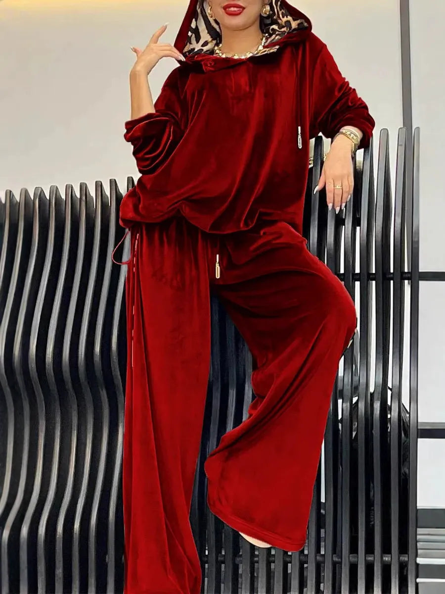 Plush Feel Oversized Loungewear Set 