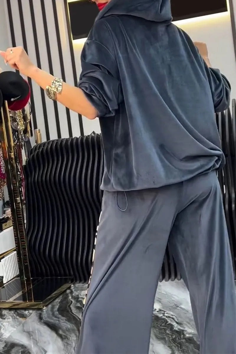 Plush Feel Oversized Loungewear Set 