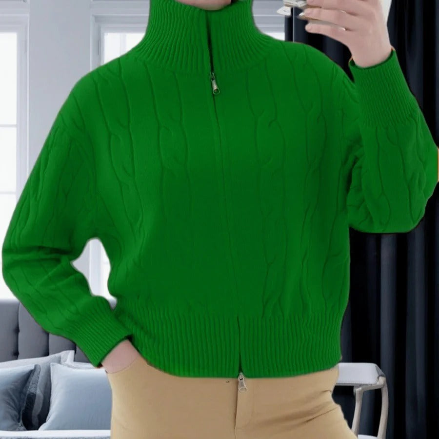 Wool Blend Relaxed Fit Pullover Sweater 