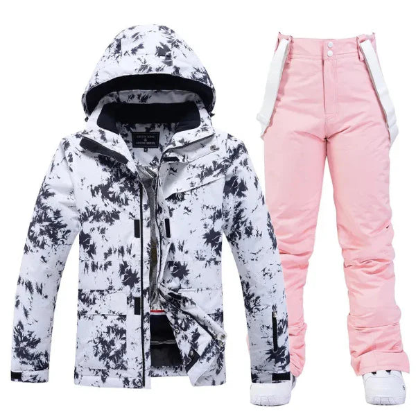 Water-Resistant Insulated Relaxed Fit Ski Jacket 