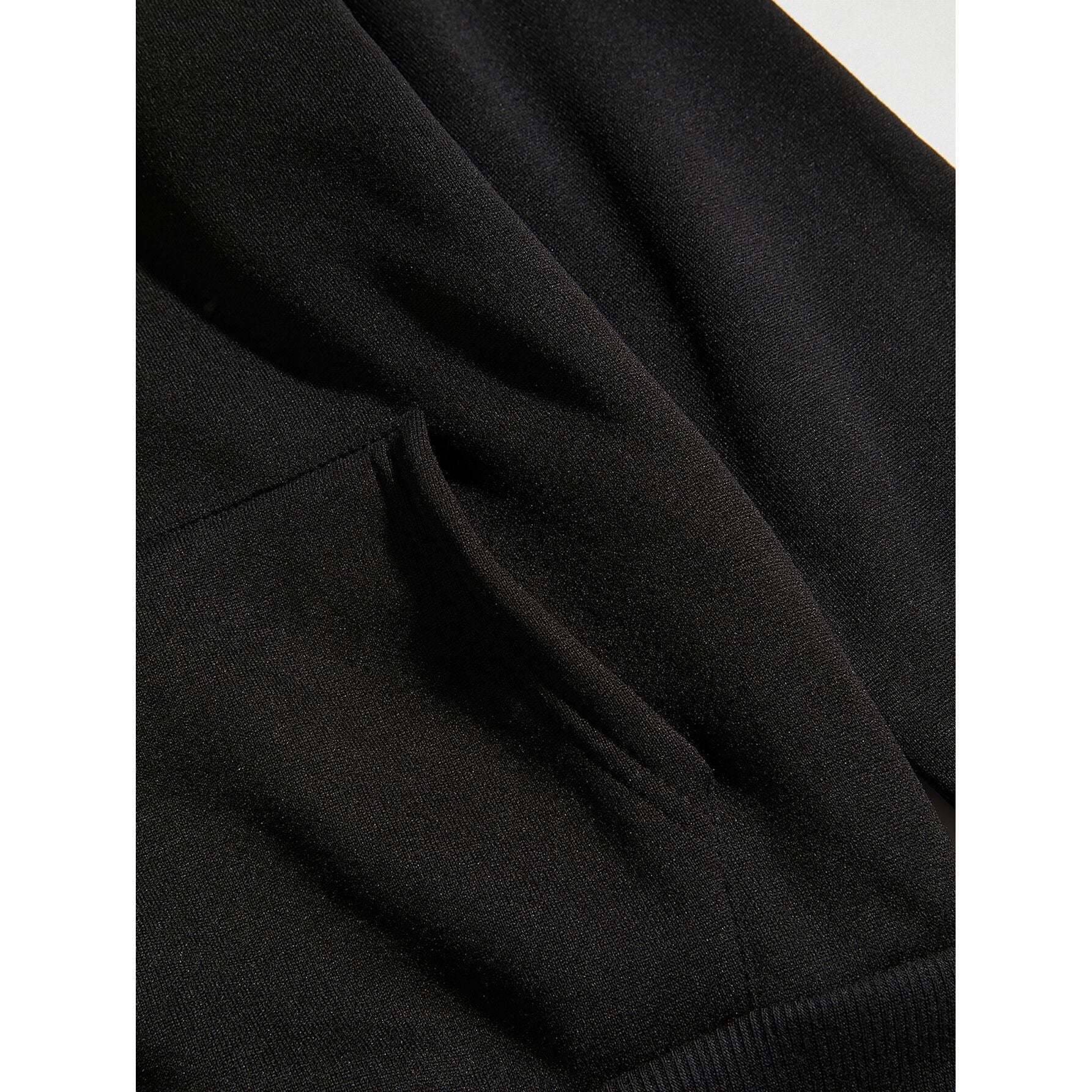 Graphic Oversized Cotton Blend Hoodie 