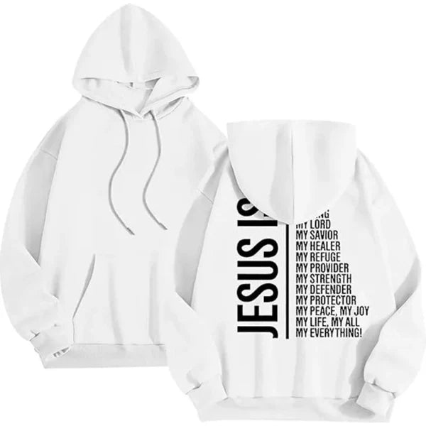 Fleece Lined Oversized Hooded Sweatshirt 